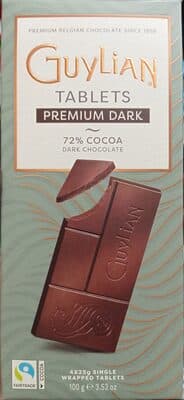 Cokolada crna 72% cacao Guylian 100g-slika