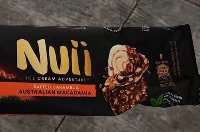 SLADOLED NUII SALTED CARAMEL& MACADAMIA 90ML FRONERI-slika