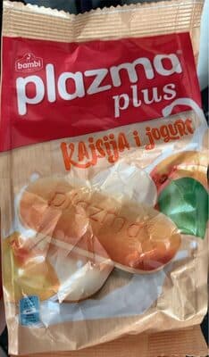 KEKS PLAZMA PLUS KAJSIJA JOGURT 100G BAMBI-slika