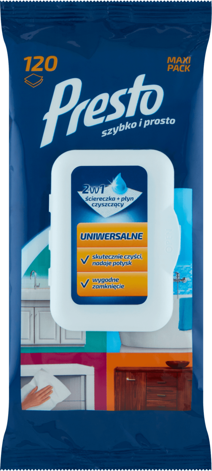 Maramice za čišćenje PRESTO univerzalne 120kom-slika