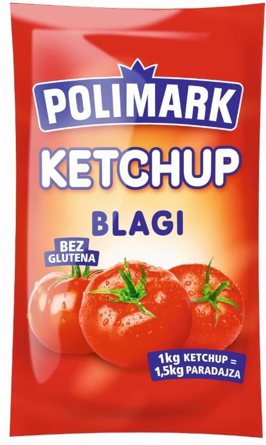 Kečap POLIMARK blagi kesica 90g-slika