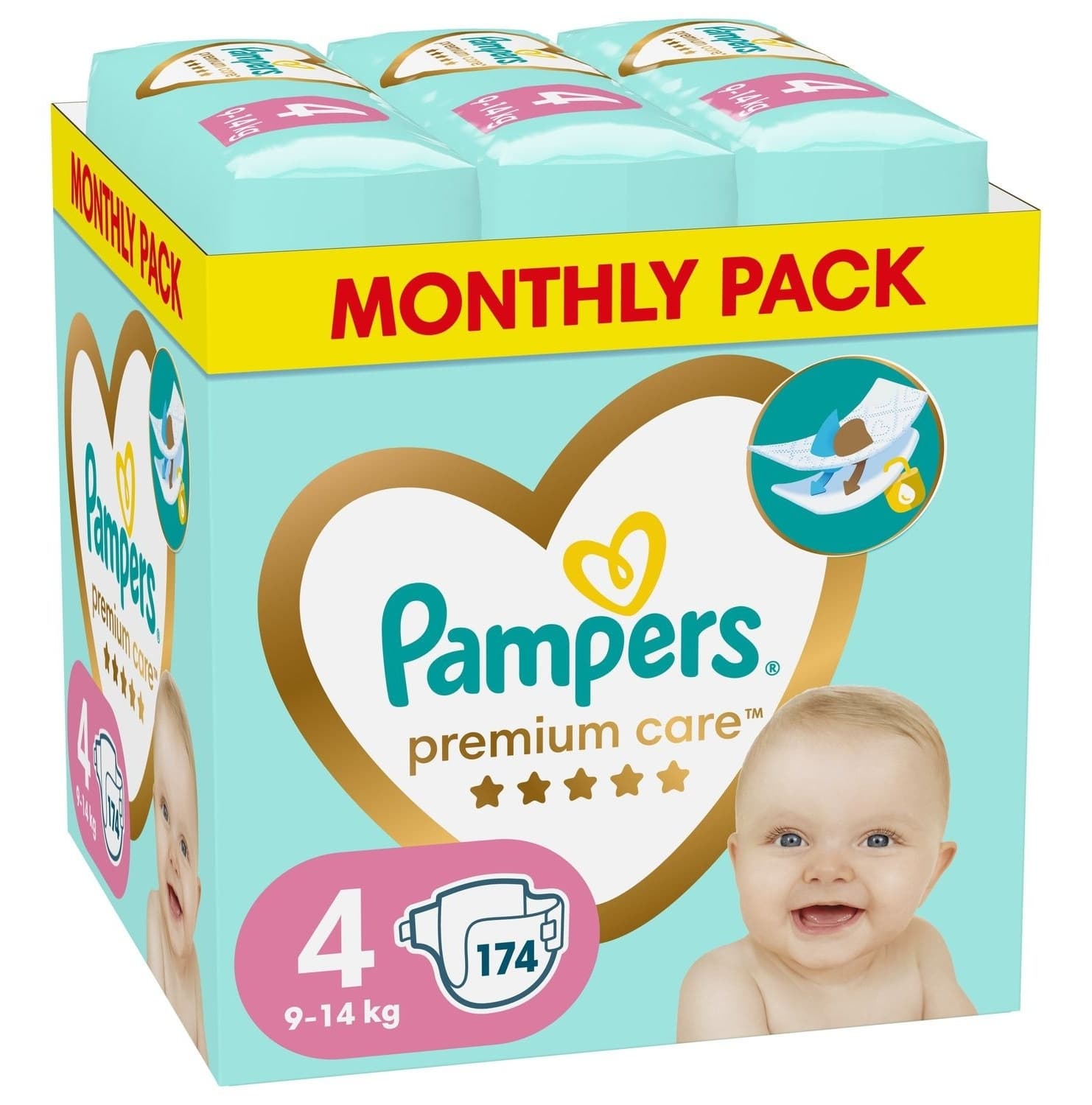 Pelene Pampers Premium S4 MSB (174)-slika