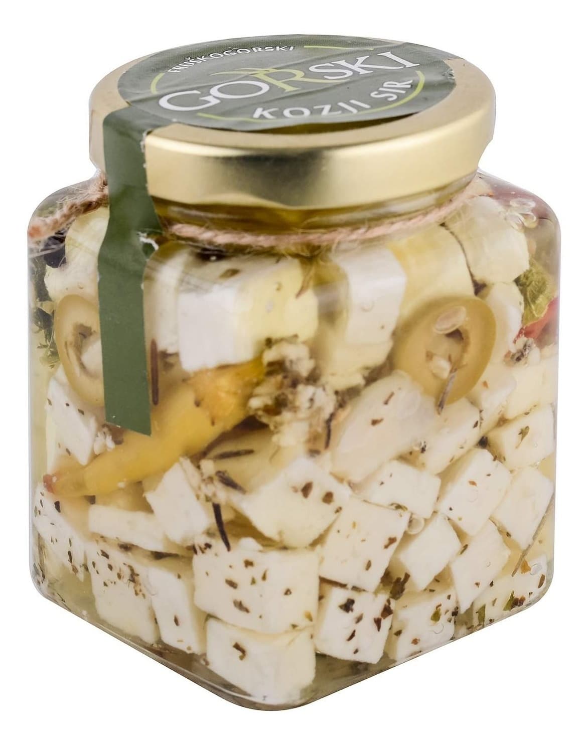 SIR KOZJI U MASL ULJU 200ML GORSKI-slika