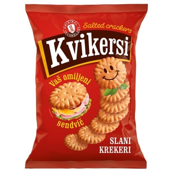 Krekeri SWISSLION Kvikersi slani 200g-slika