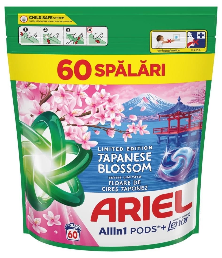 ARIEL PODS Japanese blossom kapsule za veš 60kom-slika