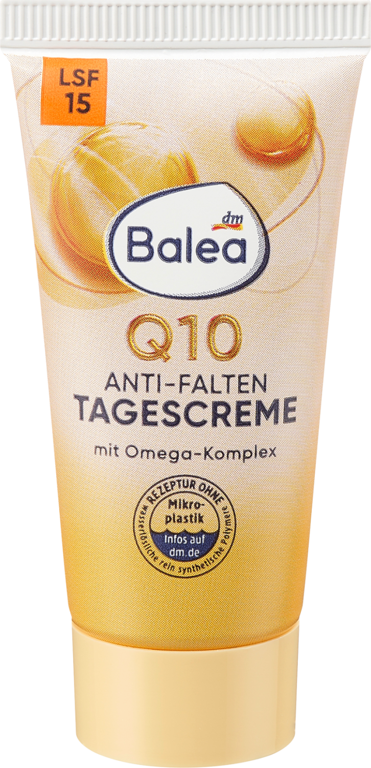 BALEA Q10 dnevna krema za lice protiv bora SPF15 15ml-slika
