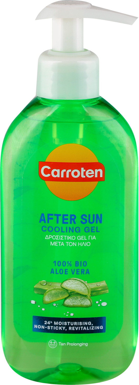 GEL POSLE SUNČANJA ALOE 200ML CARROTEN-slika