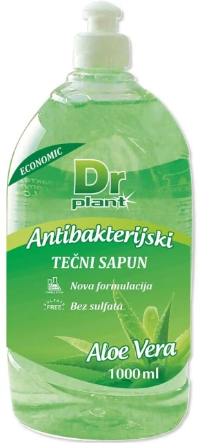 DR. PLANT Aloe vera anibakterijsk tečni sapuni 1l-slika