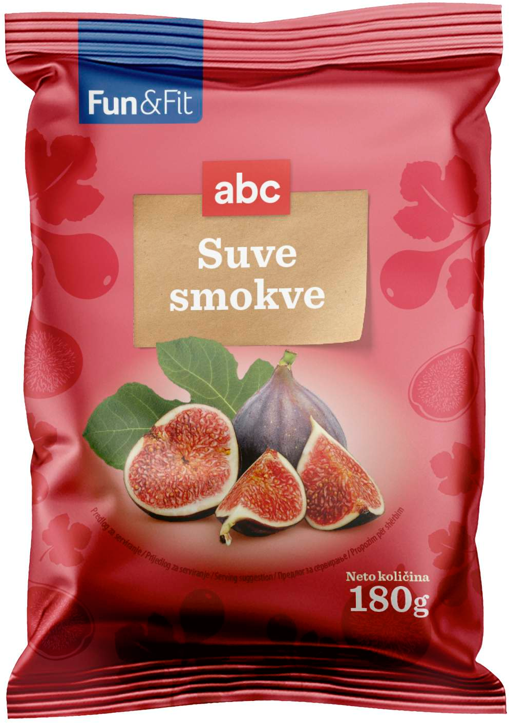 Suve smokve FUN & FIT Abc 180g-slika