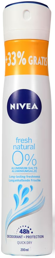 Deo.Fresh Natural Nivea XL 200ml-slika