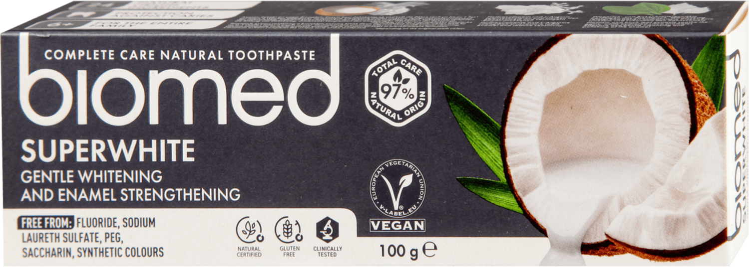 Pasta za zube BIOMED 100g Super White-slika