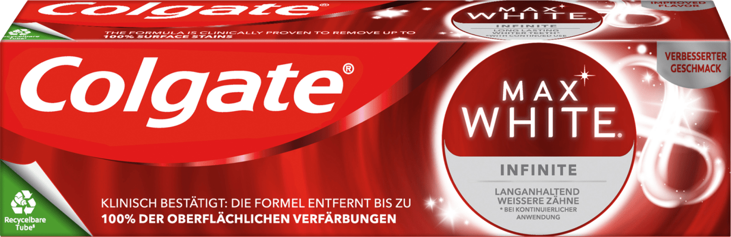 Pasta za zube COLGATE Max white infinite 75ml-slika