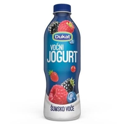 Voćni jogurt DUKAT šumsko voće 1kg-slika
