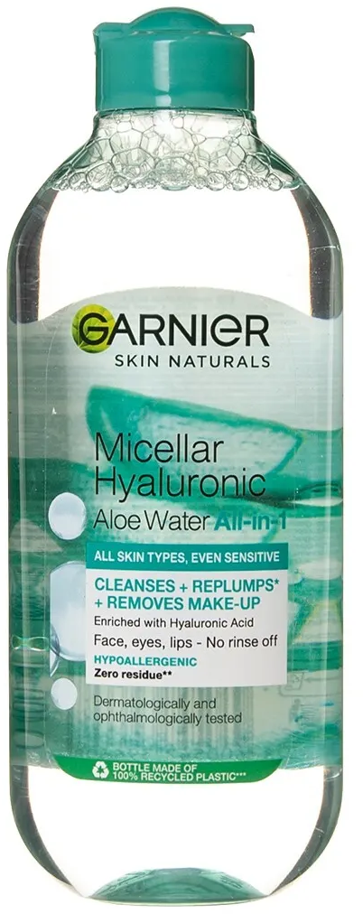 GARNIER micelarna voda Skin naturals Hyaluronic Aloe 400ml-slika