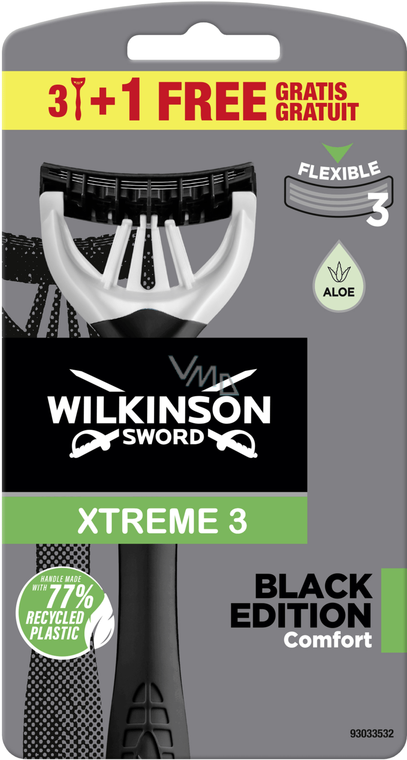 Brijac Wilkinson Xtreme3 ActiveBlack 3+1-slika