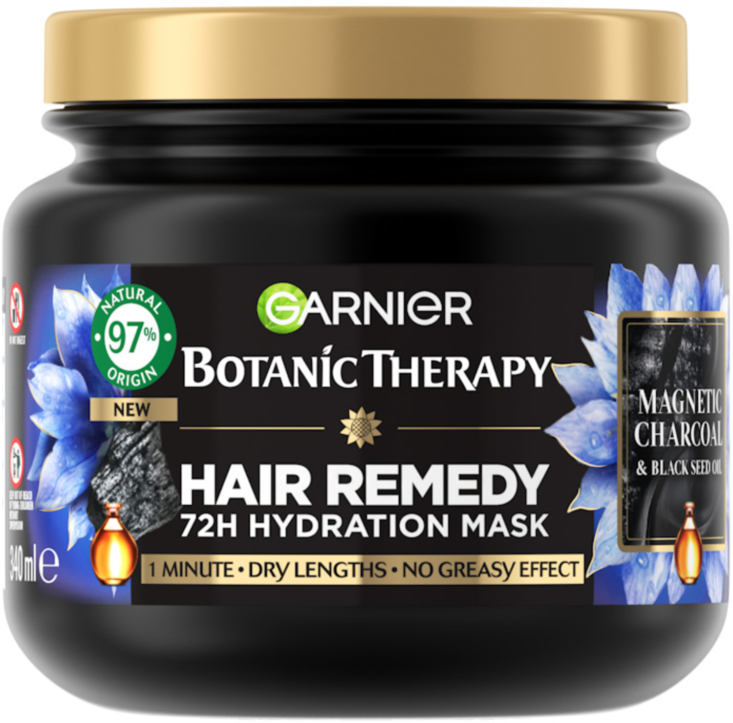 Maska za kosu Botanic Therapy 0340 Charcoal-slika