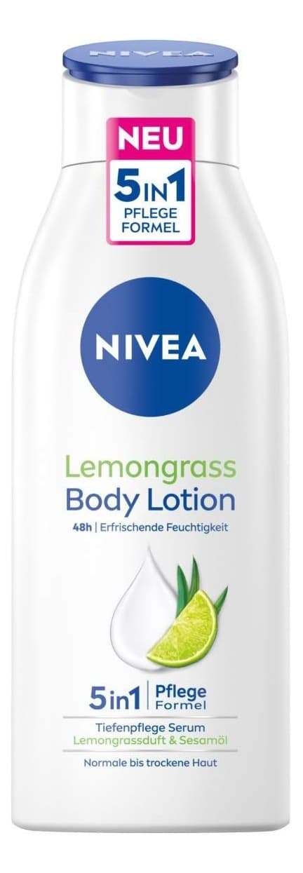 Mleko za telo NIVEA Lemongrass 400ml-slika