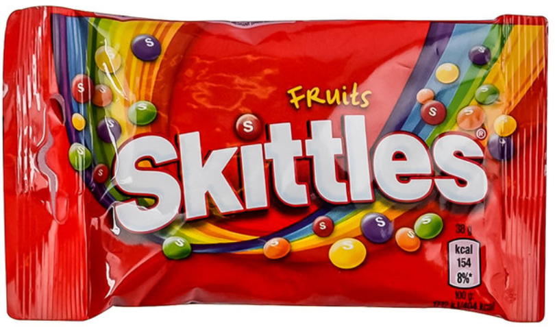 Bombone SKITTLES fruits 38g-slika