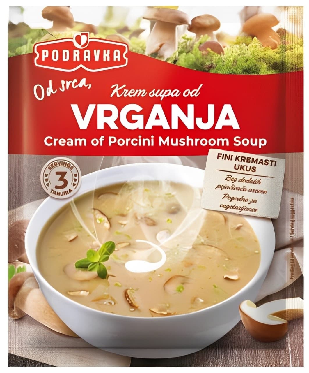 Krem supa PODRAVKA od vrganja 60g-slika