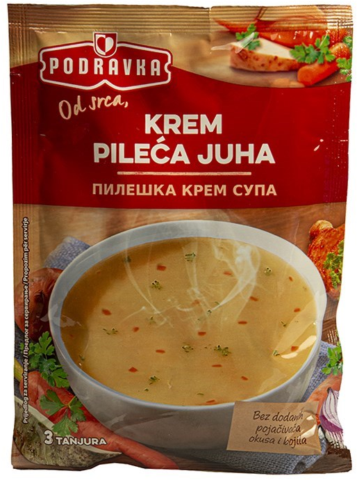 Krem pileća supa PODRAVKA 64g-slika