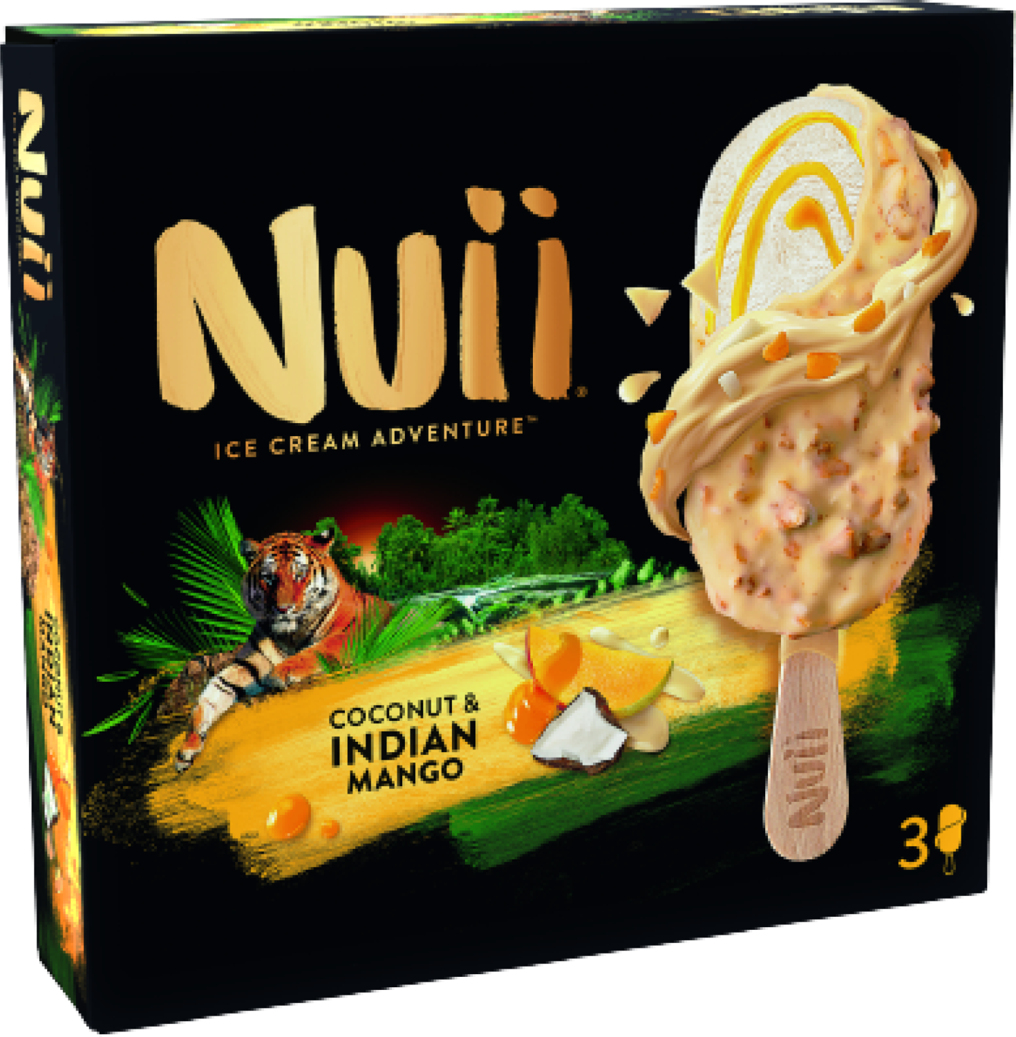 SLADOLED NUII INDIAN MANGO 3X90ML-slika