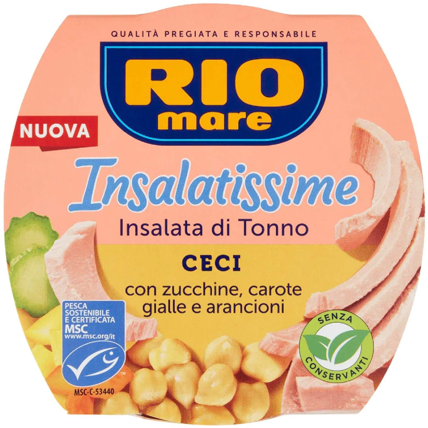 Tunjevina u salati sa leblebijom 160g-slika