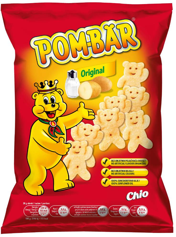Flips CHIO Pom-bar original 50g-slika