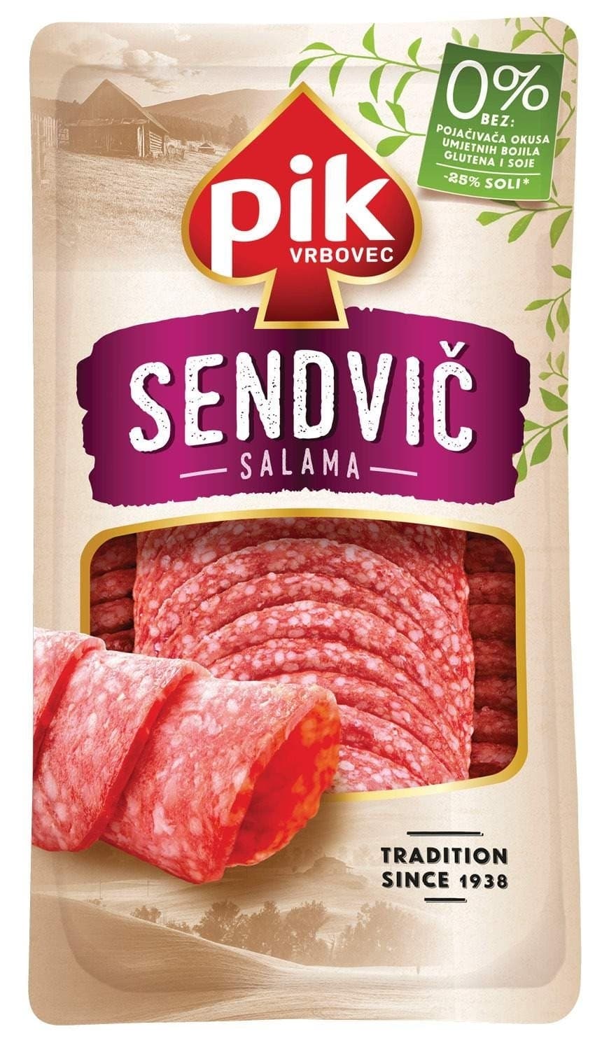 PIK sendvič kobasica slajs 100g-slika