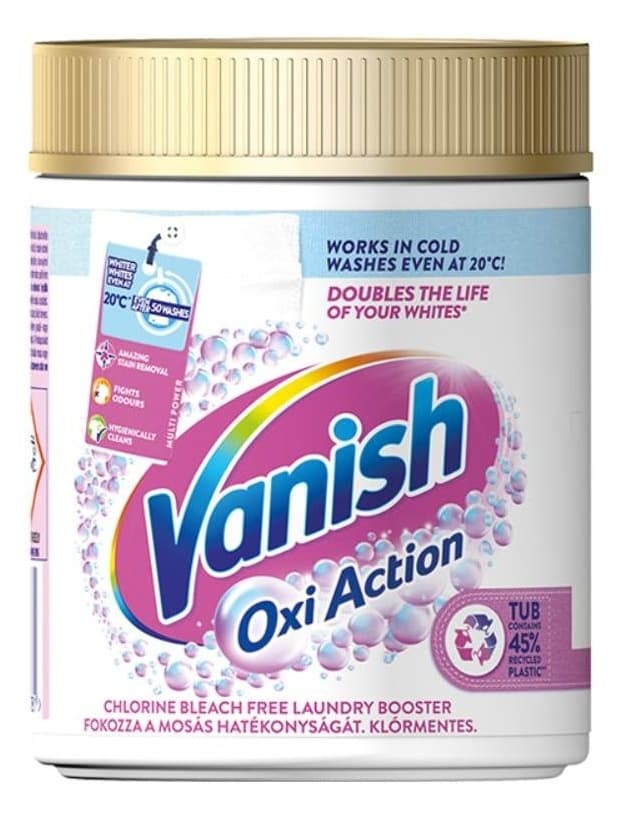 Prasak za belo rublje Vanish White 470g-slika