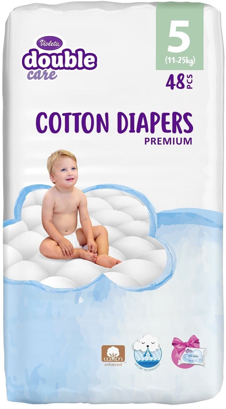 Pelene Violeta DC Premium AirDry 5 48/1-slika