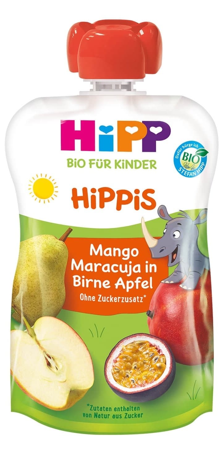HIPP kašica kruška jabuka mango marakuja 100g-slika