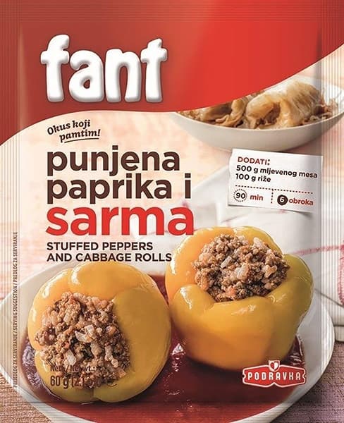 FANT ZA PUNJ. PAPR. I SARMU. 60 GR PODRAVKA-slika