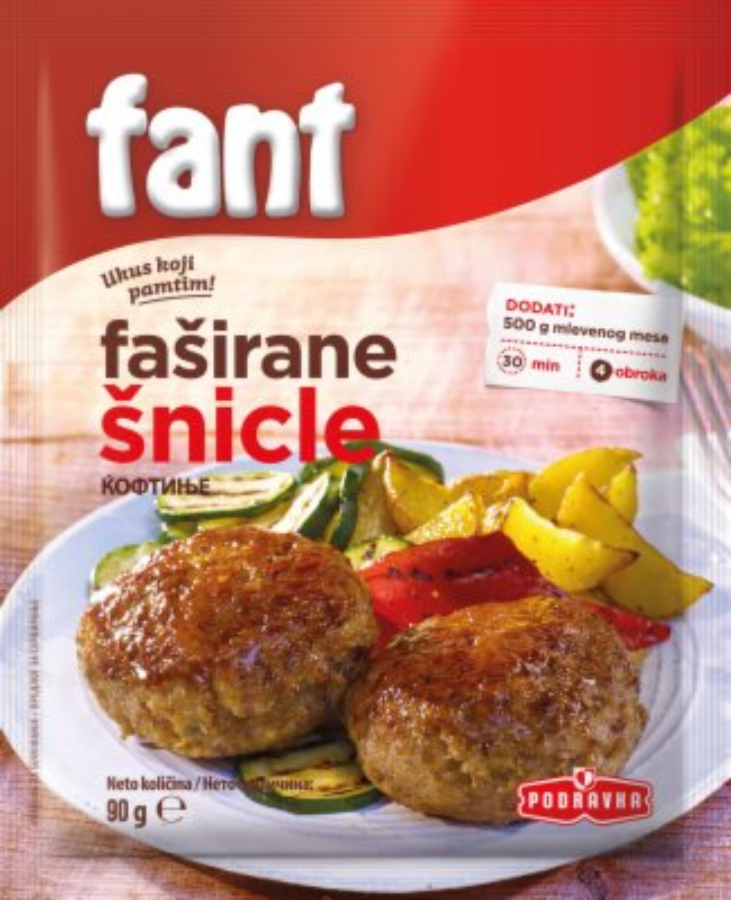 FANT ZA FAŠIRANE ŠNICLE 90 GR PODRAVKA-slika