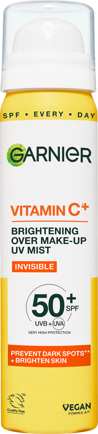 GARNIER Vitamin C fluid u spreju za blistavu kožu SPF50+ 75ml-slika