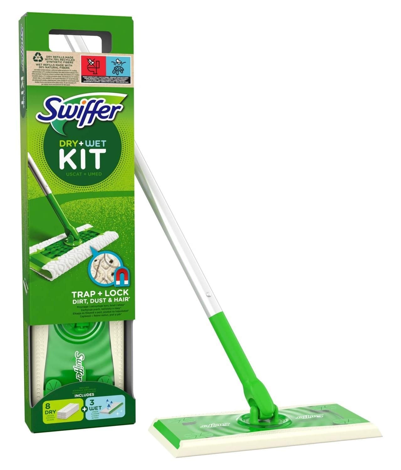 SWIFFER DZOGER STARTER KIT SA DOPUNOM (8+3) (6)-slika