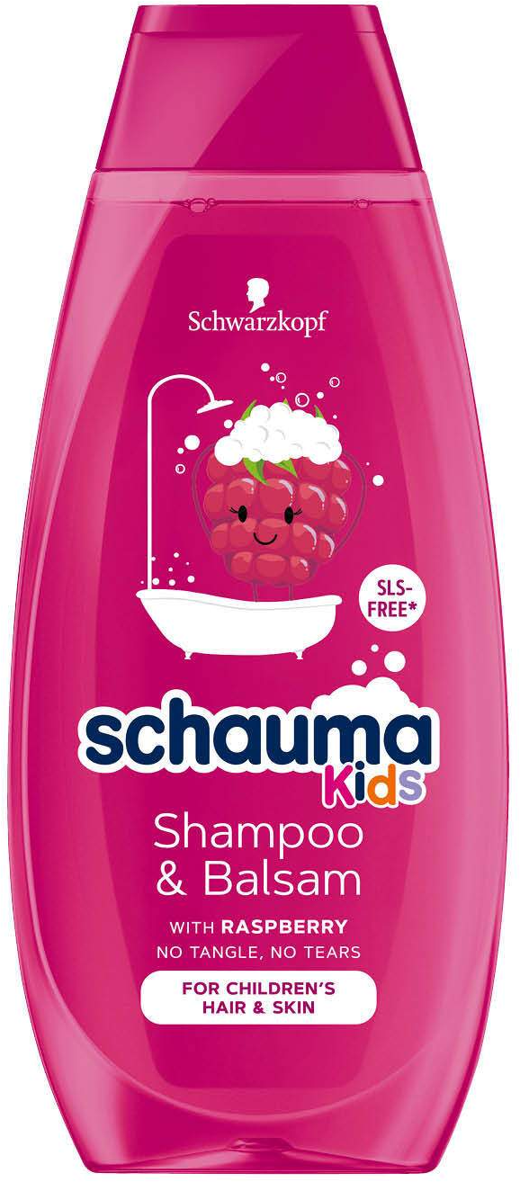 Šampon SCHAUMA 2u1 kids raspberry 400ml-slika
