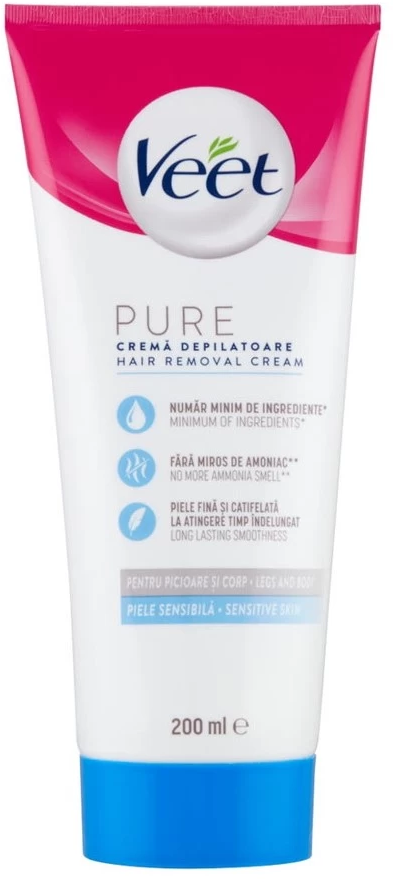 KREMA ZA DEPILACIJU PURE SENSITIVE 200ML VEET-slika