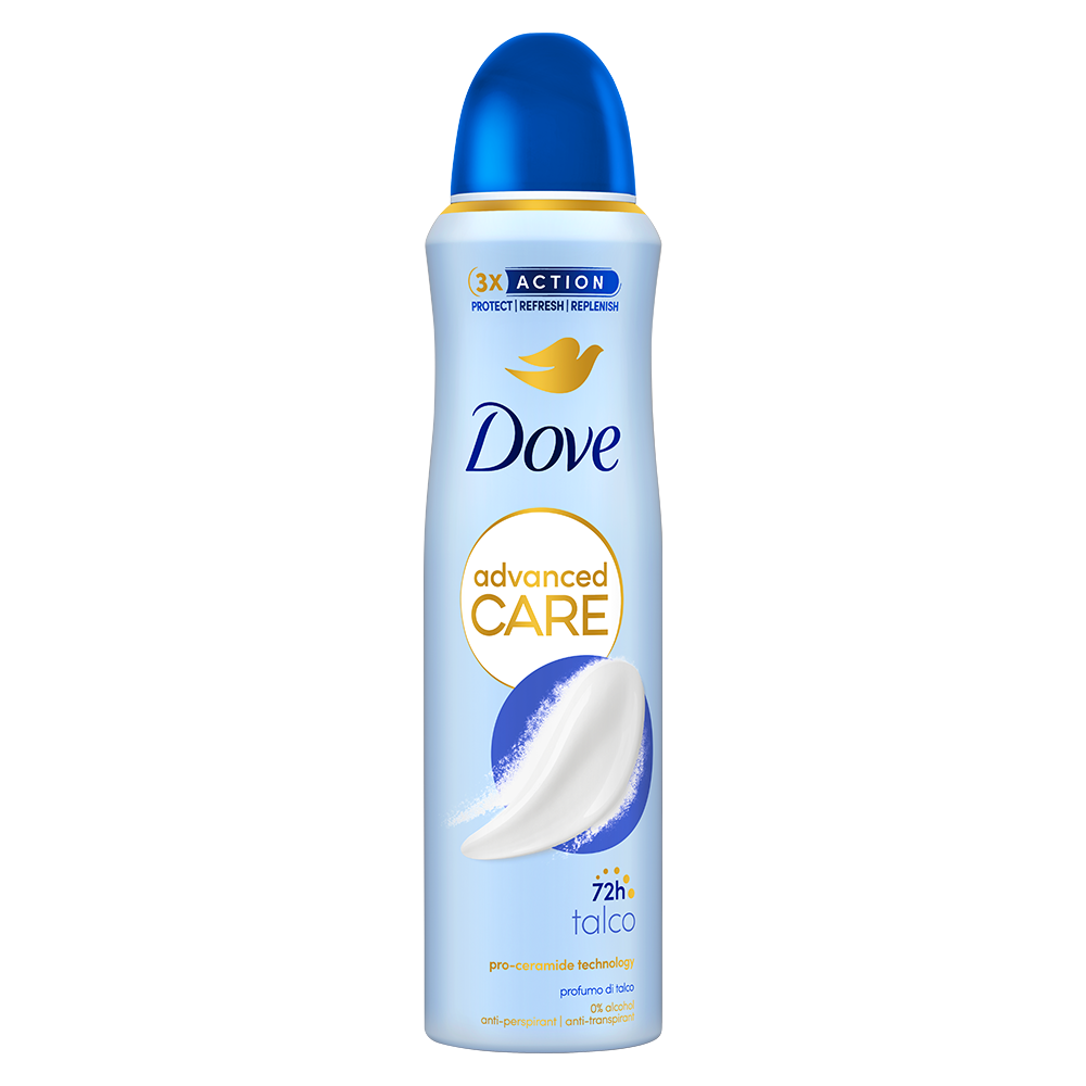 Dezodorans DOVE Talco 72h 150ml-slika