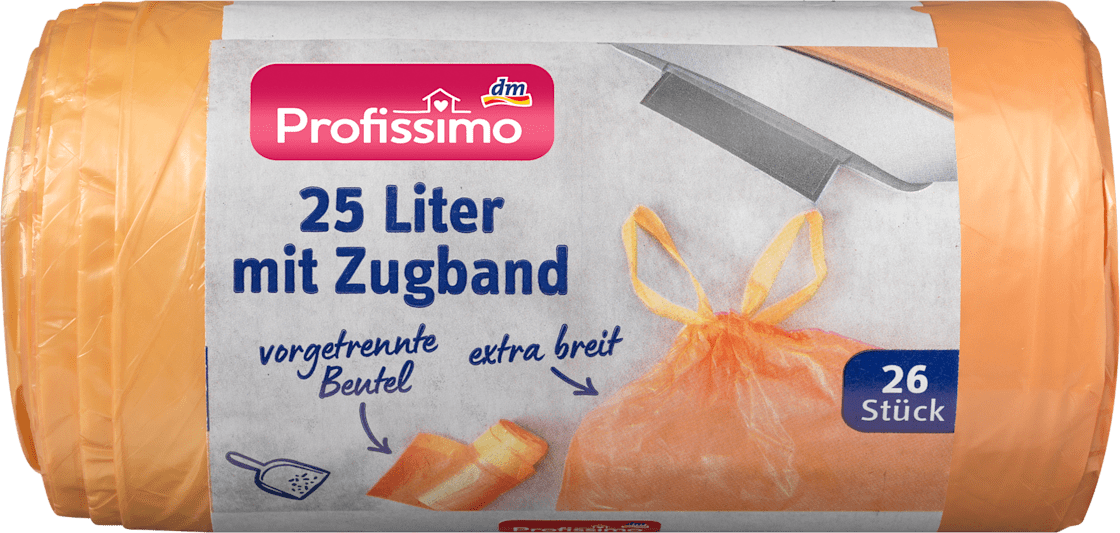 PROFISSIMO kese za smeće sa trakom 25l 26kom-slika