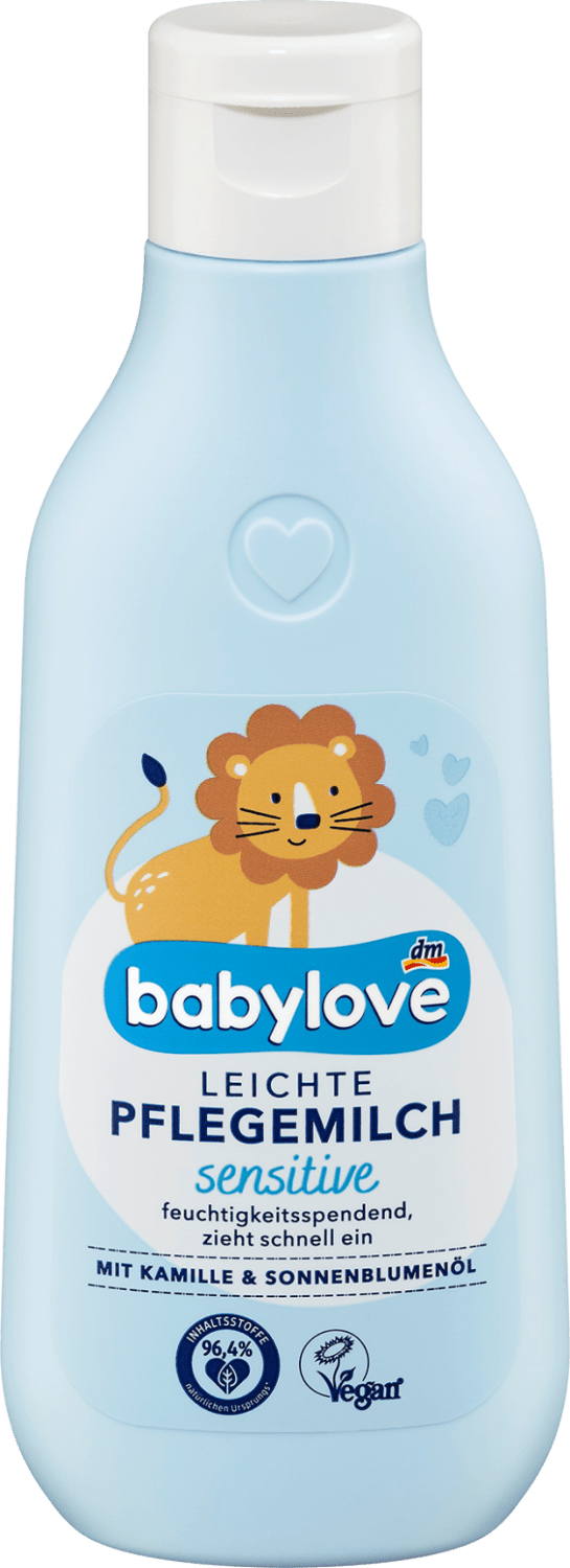 Mleko za telo BABYLOVE Sensitive 250ml-slika