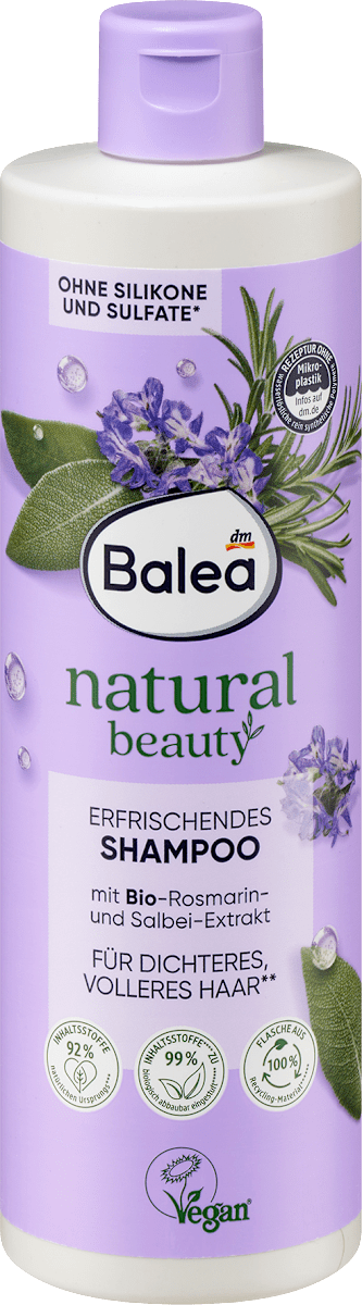 Šampon za kosu BALEA Natural beauty ruzmarin 400ml-slika