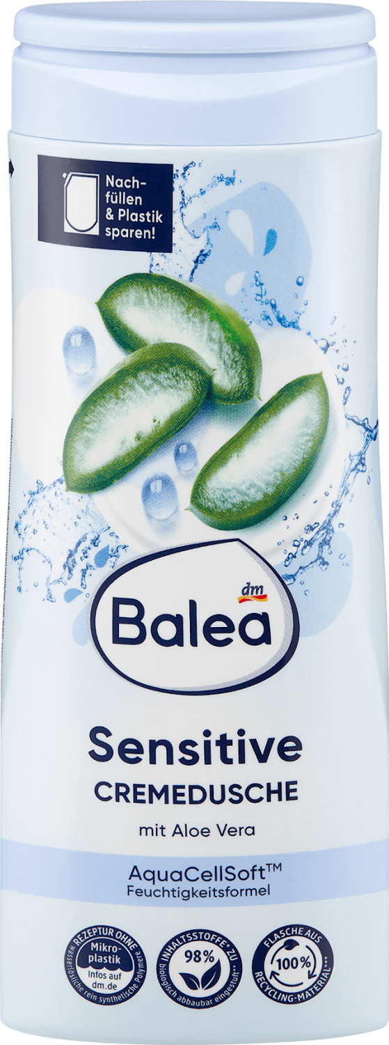 Kremasti gel za tuširanje BALEA Sensitive aloe vera 300ml-slika