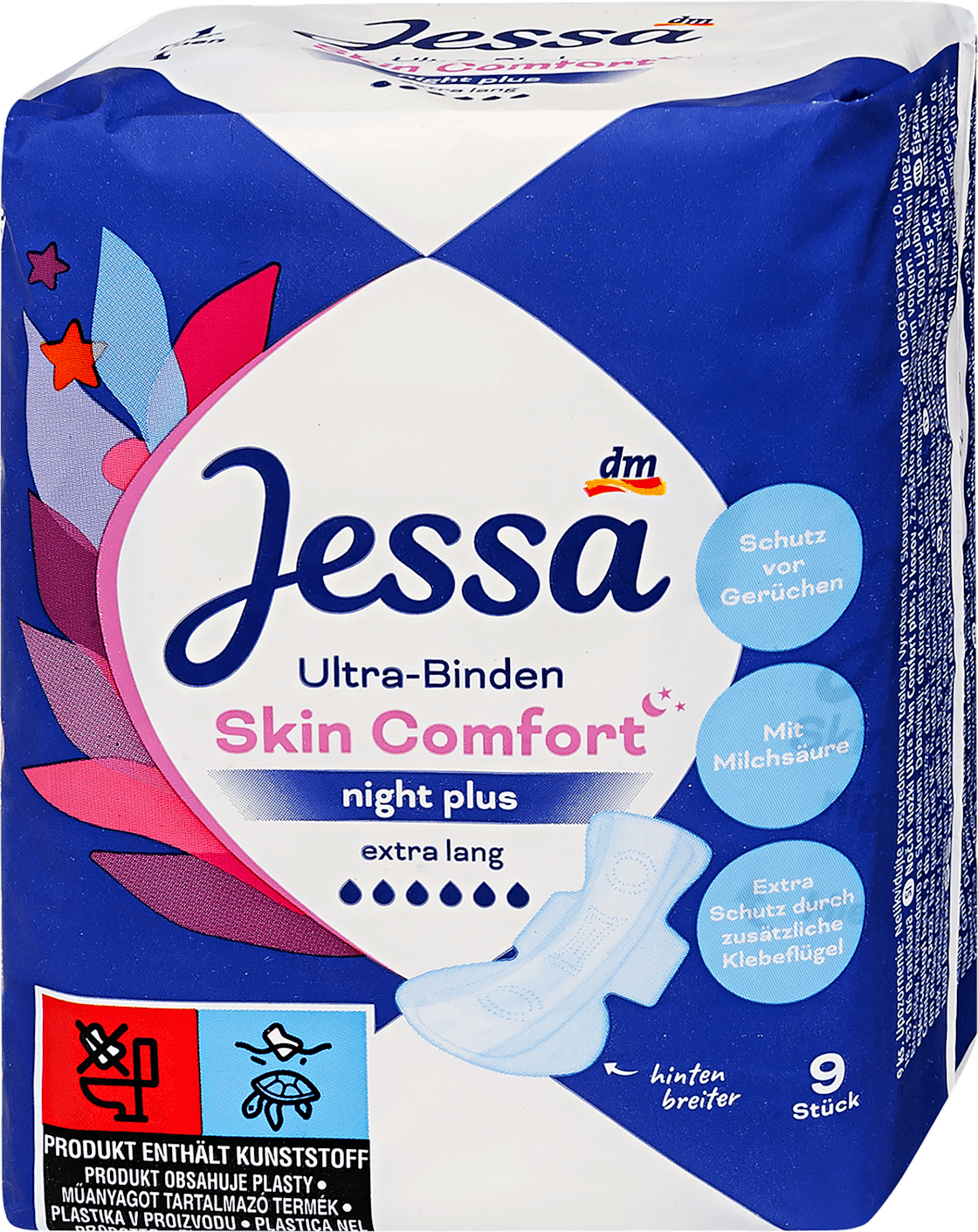 JESSA Skin comfort noćni ciklusni ulošci 9kom-slika