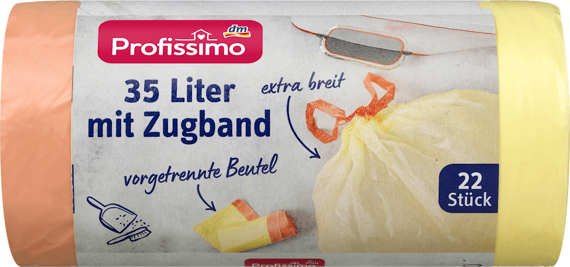PROFISSIMO kese za smeće sa trakom 35l 22kom-slika