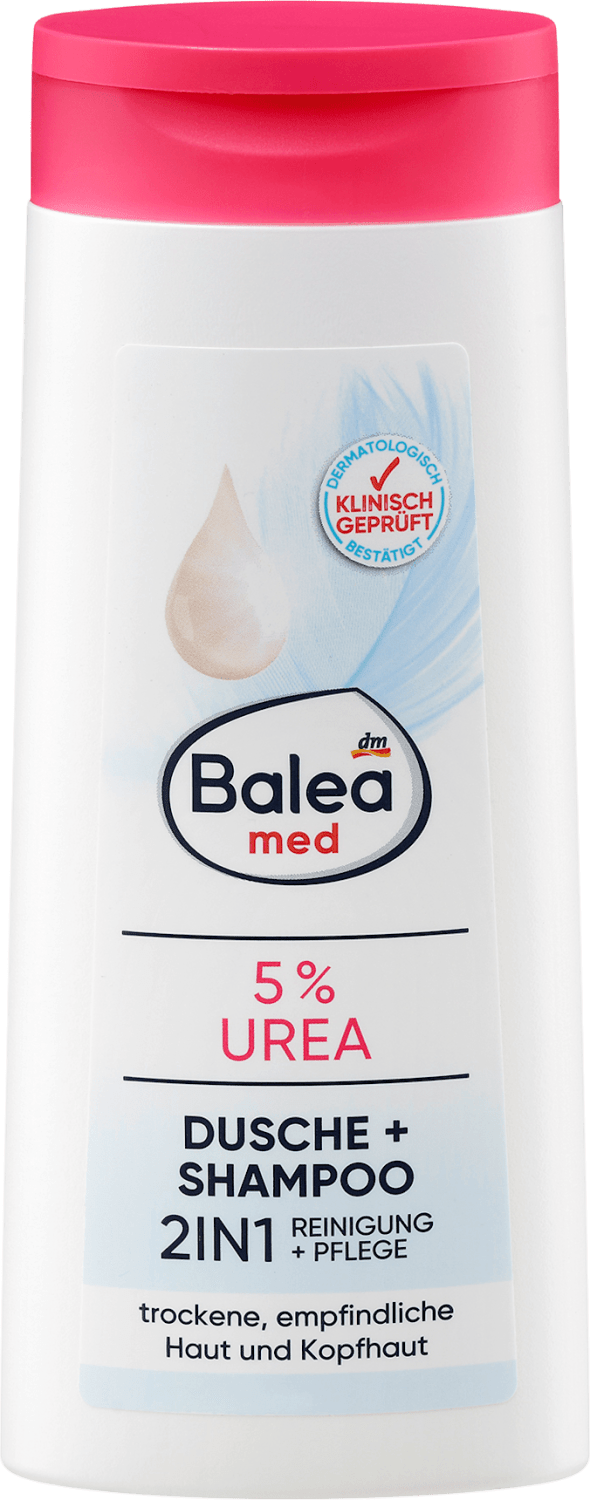 Gel za tuširanje i šampon BALEA MED 2u1 5% Urea 300ml-slika