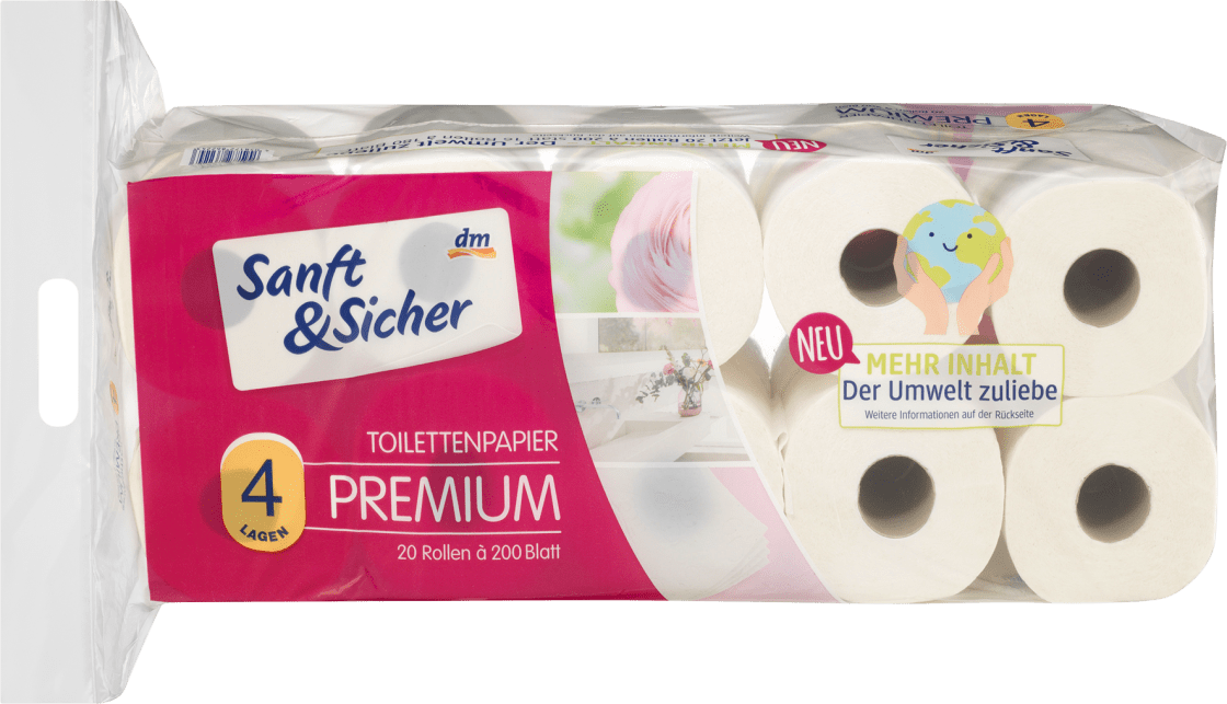 Toalet papir SANFT&SICHER premium 4sloja 20kom-slika