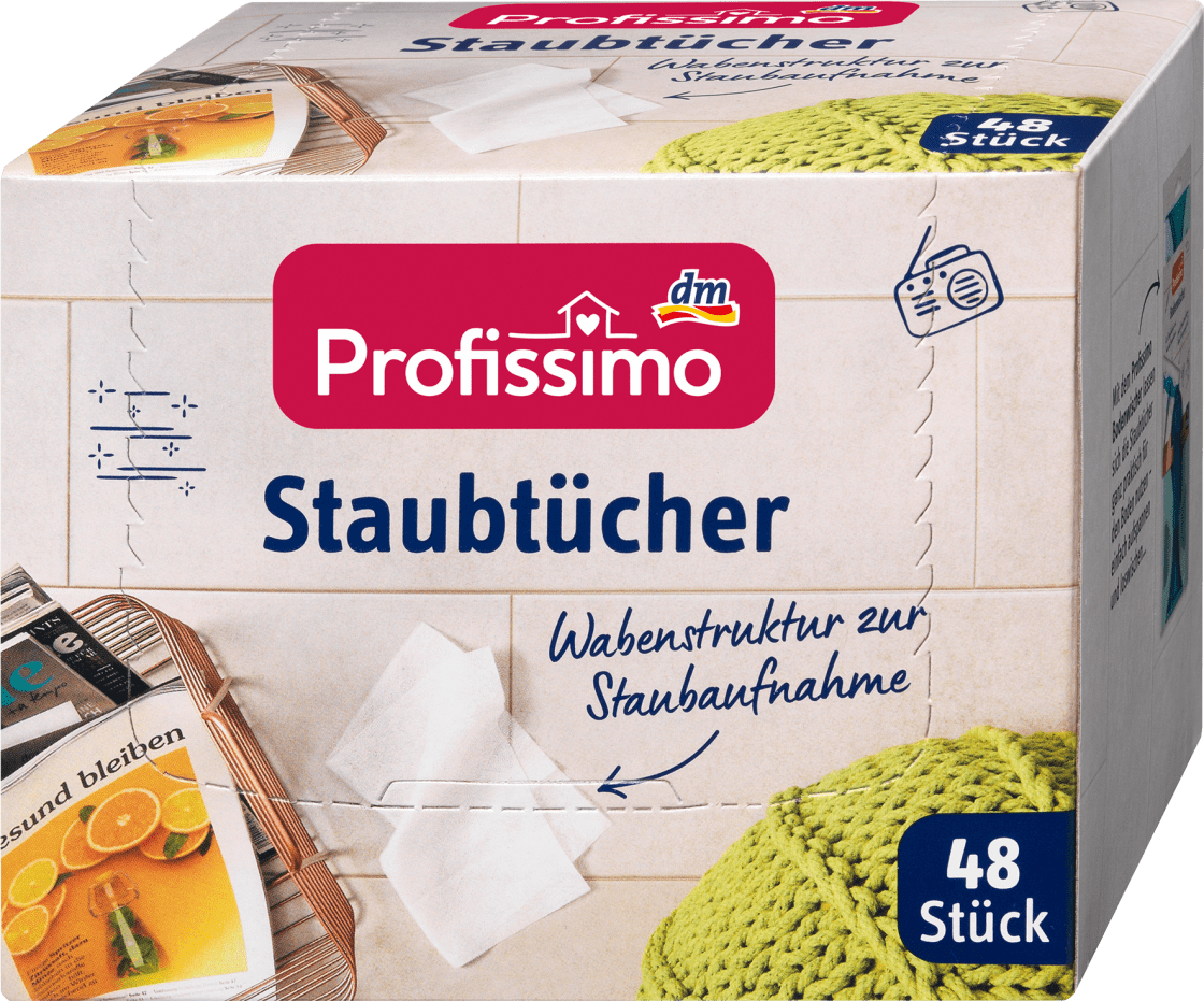 Maramice za prašinu PROFISSIMO 48kom-slika