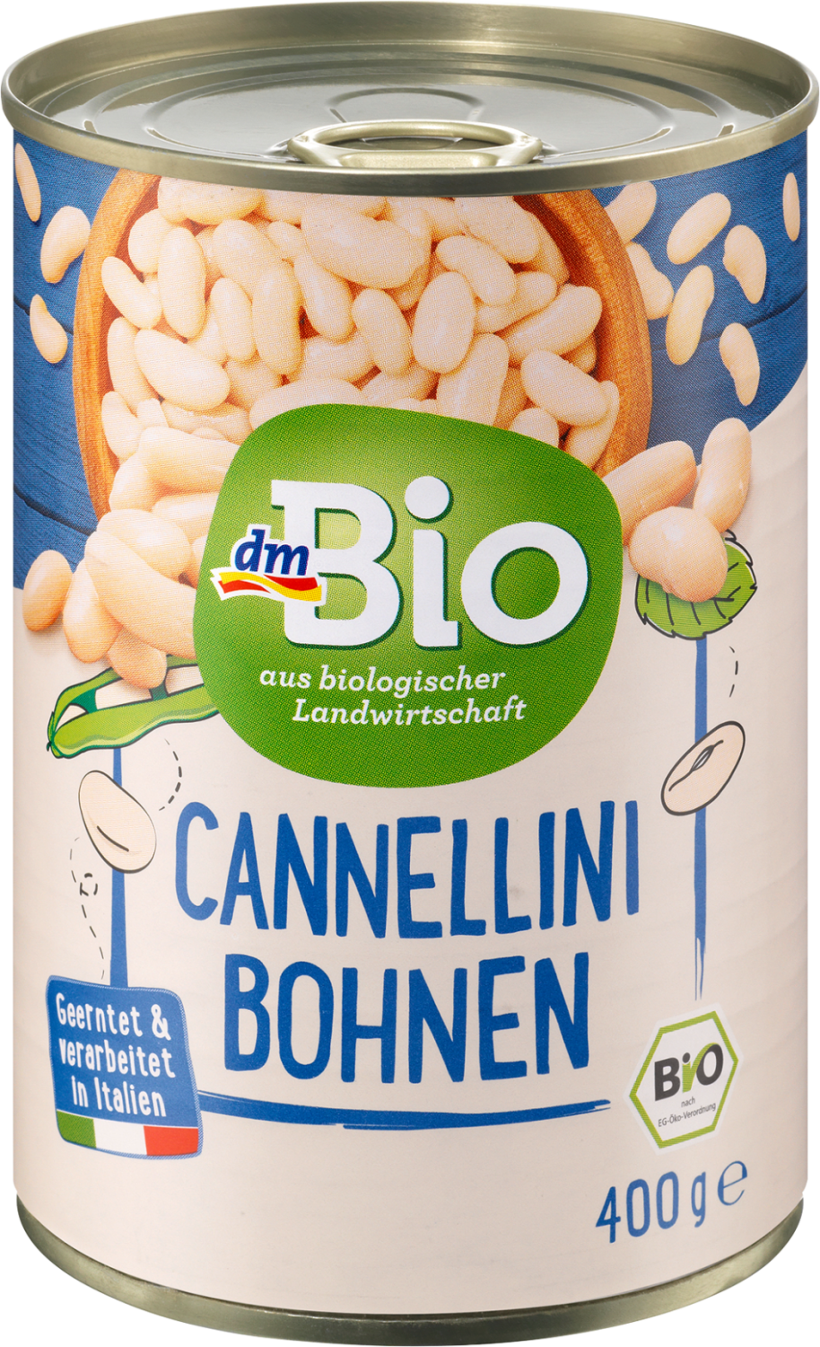 Pasulj DM BIO Cannellini 400g-slika