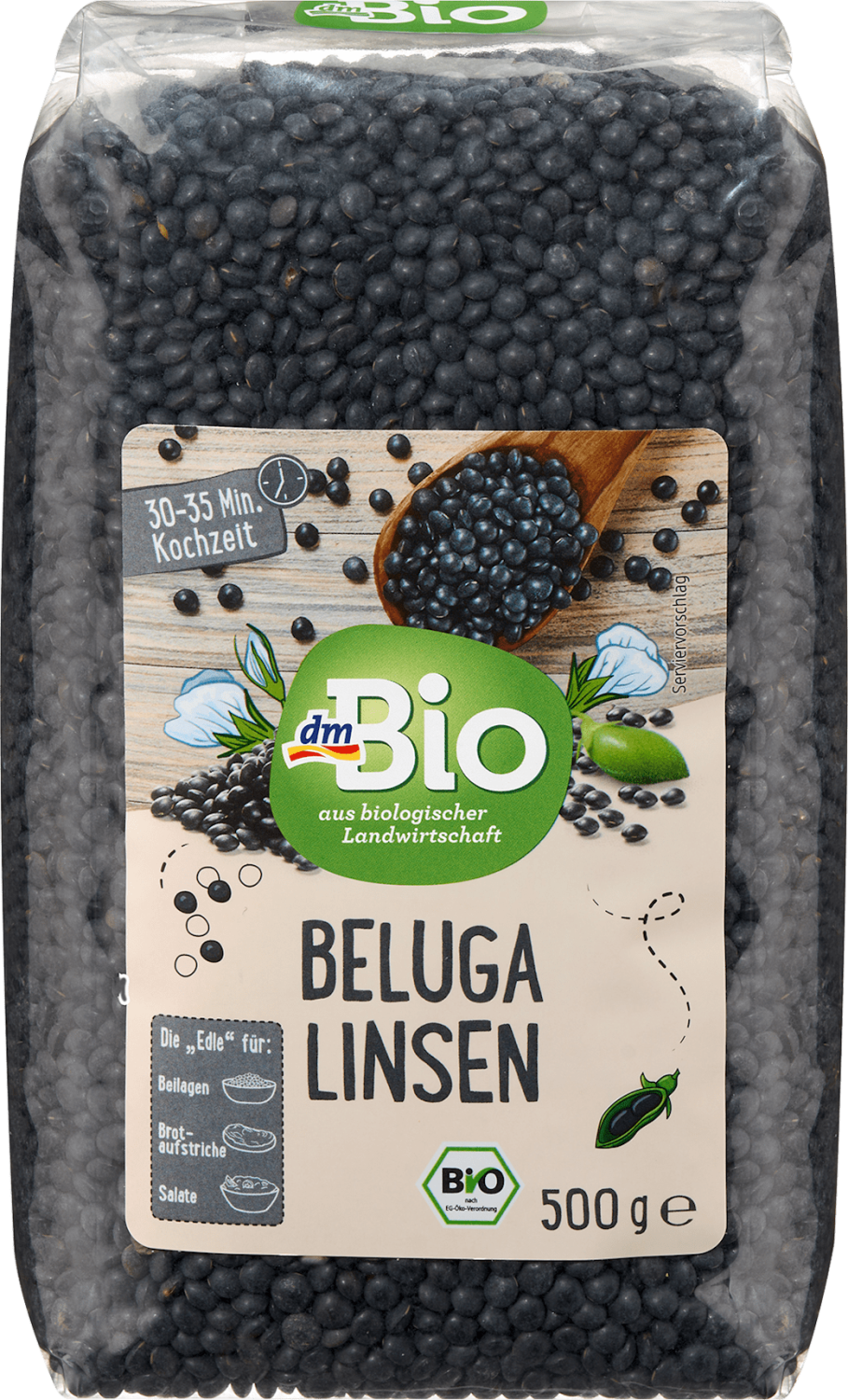 DM BIO Beluga sočivo 500g-slika