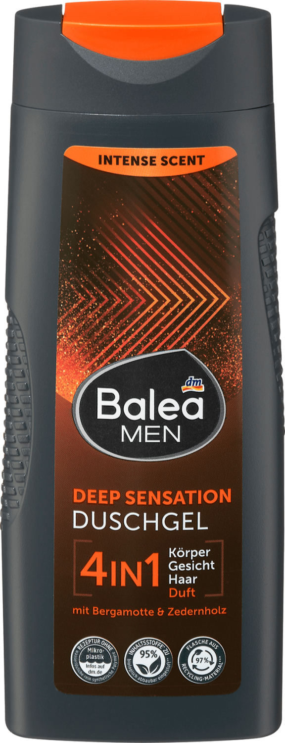 Gel za tuširanje BALEA MEN Deep sensational 4u1 300ml-slika